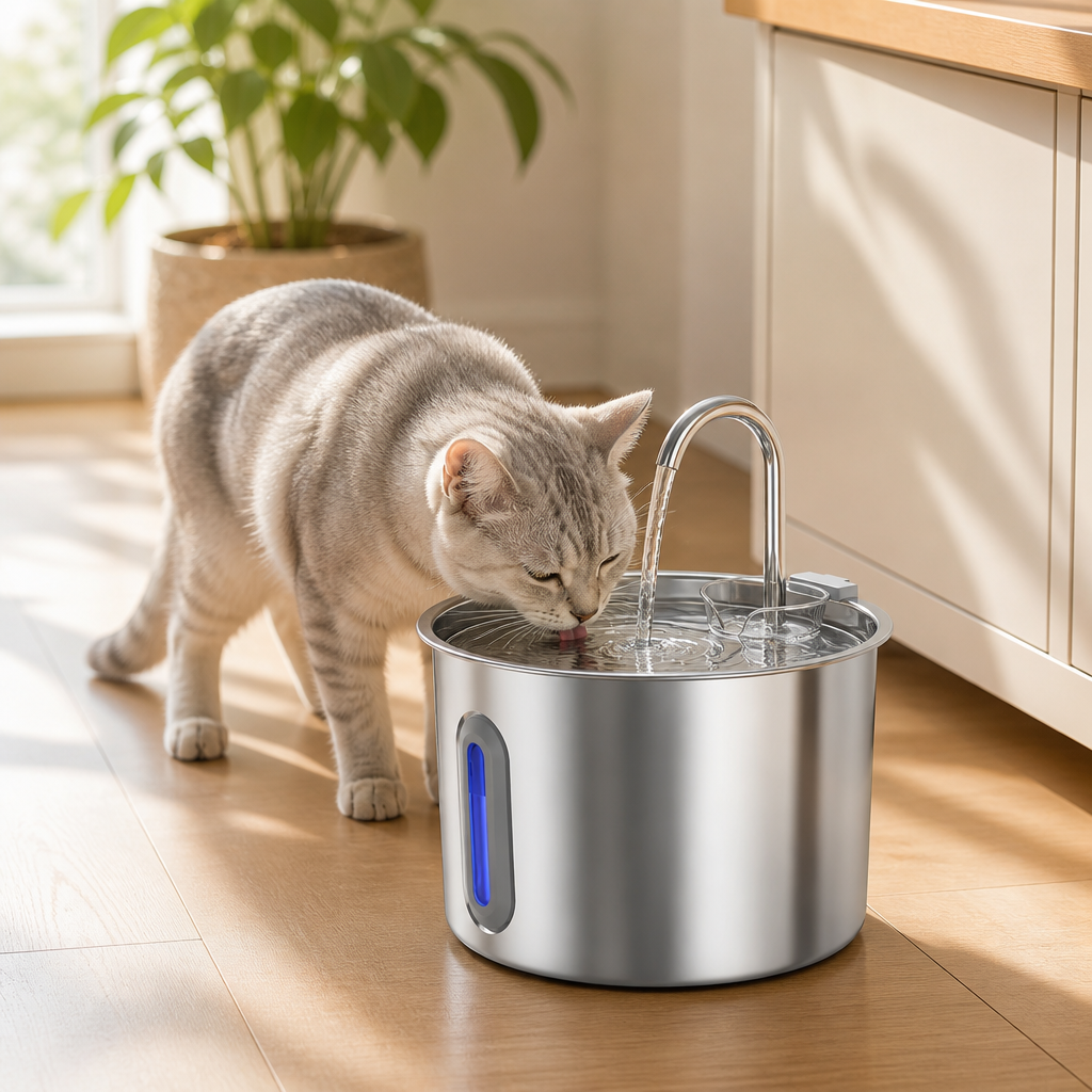 Fontaine Inox Silencieuse 2,2 L